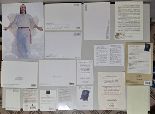 Imágenes Postales Oraciones Jesucristo Últimos Dias (Usado)