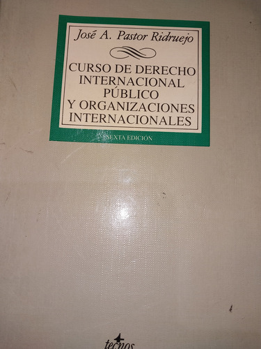 Derecho Internacional Publico Y Organizaciones Ridruejo