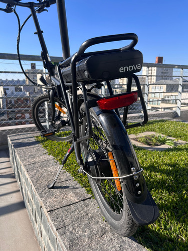 Bicicleta Eléctrica Plegable Enova 250v/40km Shimano Rod 20 Negro (Usado)