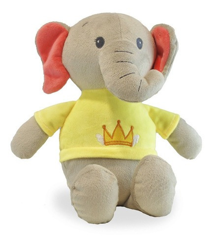 Peluche Elefante Con Remera 25 Cm