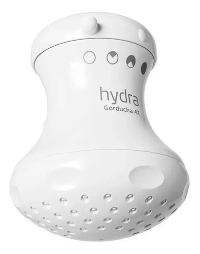 Ducha Chubby Shower de 4 t, 5700 W, 220 V, Hydra Corona, color blanco, potencia 5700 W