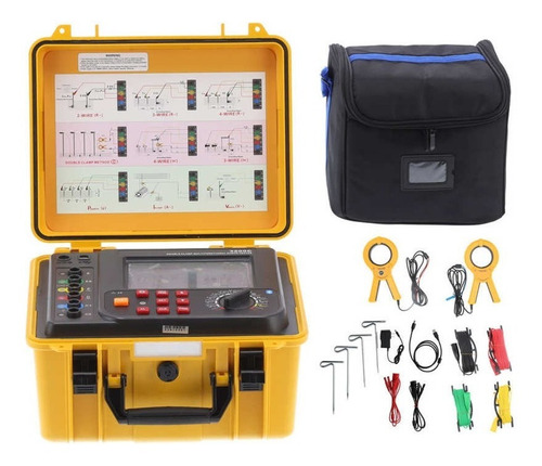 Telurómetro Medidor Resistencia Tierra Con Certificado 
