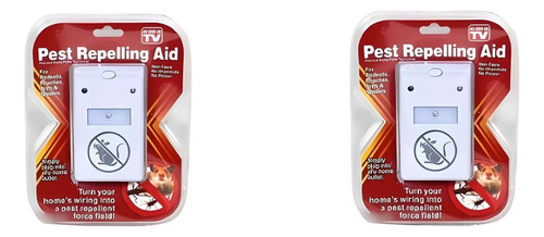 Pack X2 Repelente Espanta Raton Insectos Laucha Hogar 2unds