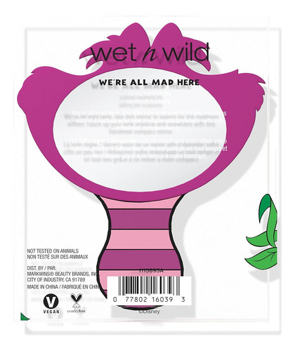 Wet N Wild Espejo De Mano Alice In Wonderland Violeta