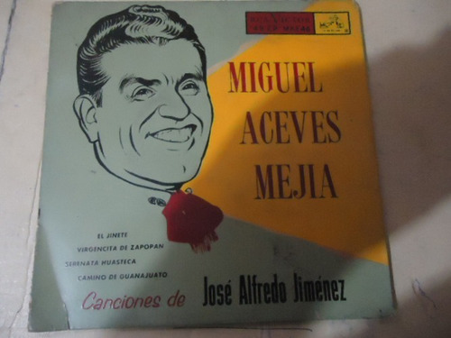 Miguel Aceves Mejia Canciones De Jose Alfredo Jimenez 45rpm