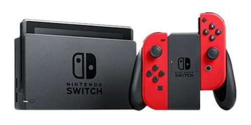 Nintendo Switch 32GB Super Mario Odyssey Edition color  rojo y negro