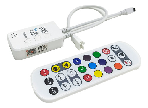 Controlador Y Control Para Tira Pixel Rgb Cob Wac-101 Winled