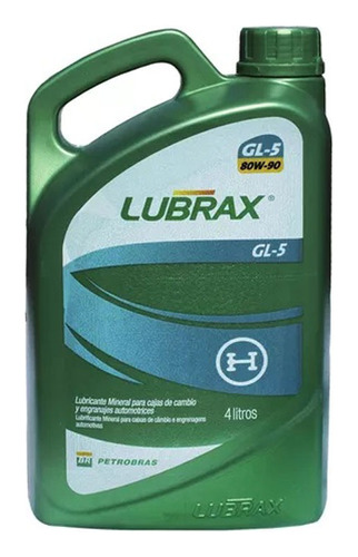 Aceite Lubrax Gl-5 80w90 4lt