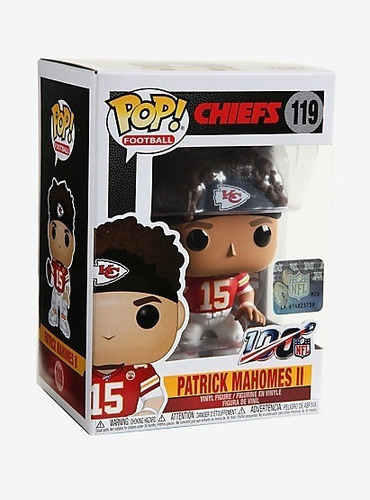 Funko Pop Patrick Mahomes Ii #119 Nfl Kansas City Chiefs 