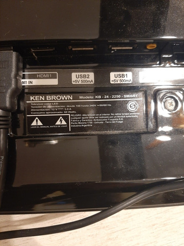 Tv Smart Ken Brown 24 Pulgadas