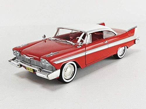 Greenlight Coche 1/24 Diseño De Plymouth Fury Red Christine