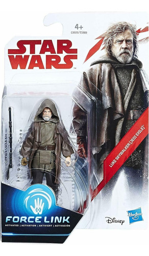 Luke Skywalker Jedi Exile Force Link  3.75 ( 10 Cm ) Nuevo