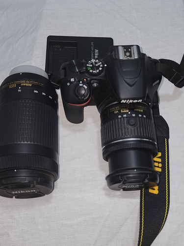 Camara Nikon D3500 Kid Completo Con Mochila De Regalo (Usado)