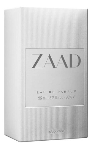 Presente Natal Zaad: Eau De Parfum 95ml + Aerosol 75g/125ml