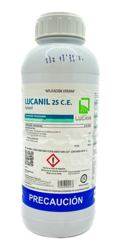 Lucanil 25 C.e Insecticida Para Grietas 1lt