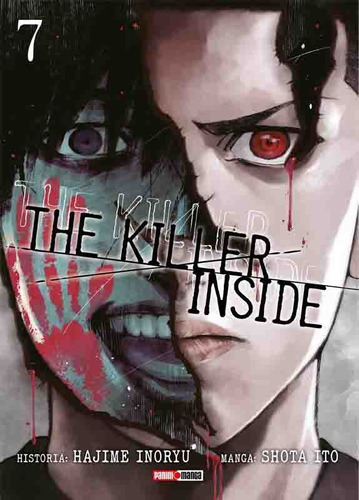 The Killer Inside Vol. 7, De Hajime Inoryu & Shota Ito. Serie The Killer Inside, Vol. 7. Editorial Panini, Tapa Blanda En Español