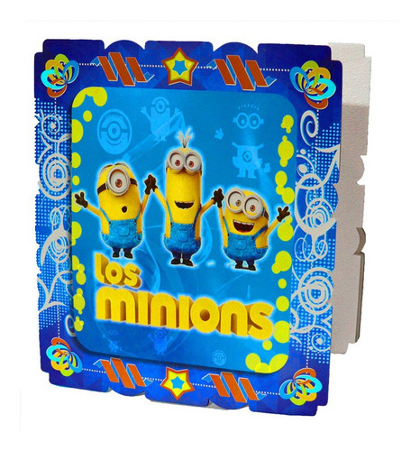 Piñata De Minions Cuadrada Infantil Fiesta Arlequín