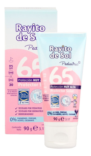 Rayito De Sol Protector Solar Fps 65 Pediatric X 90gr