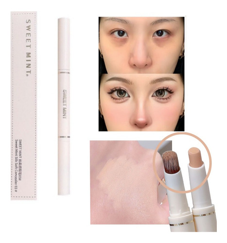 Corrector De Ojeras De Alta Cobertura Y Larga Duración R