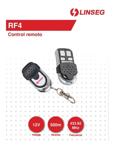 Control Remoto Linseg Rf-4