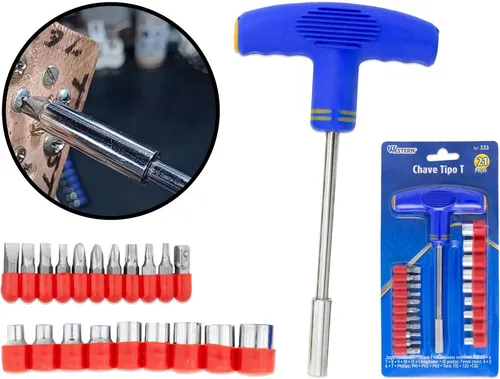 comprar Chave Tipo T Cu002F 10 Bits E 9 Soquetes Canhão E Adaptador