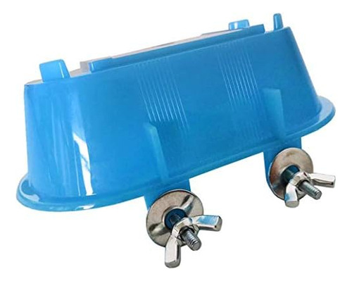 2 Pcs Bañera Para Pájaros Con Espejo Juguete Loro Ducha Bañe