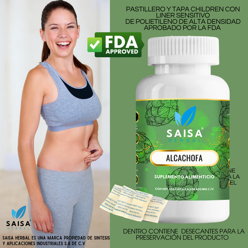 Apio Deshidratado 120 Cápsulas SAISA HERBAL | Diurético Natural, Apoyo Digestivo y Antiinflamatorio | 100% Puro