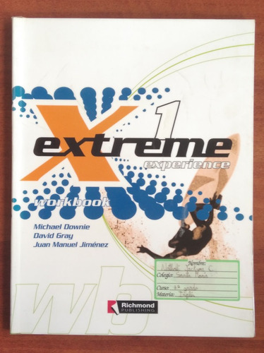 Extreme Experience 1 Workbook / Michael Downie - David Gray