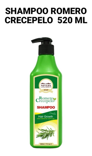 Shampoo Romero Crecepelo  520 Ml
