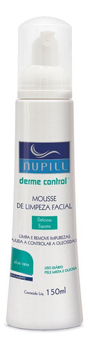 Nupill Derme Control Mousse De Limpeza Facial 150ml