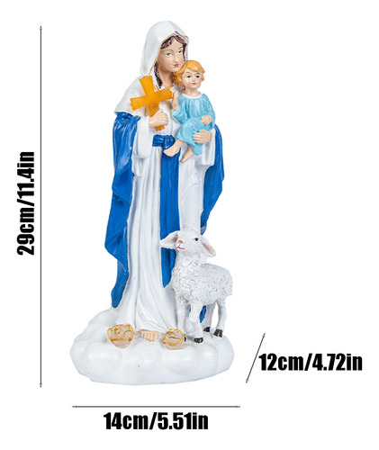 Figuras Navideñas En V, Figuras De Resina Con Forma De Crist