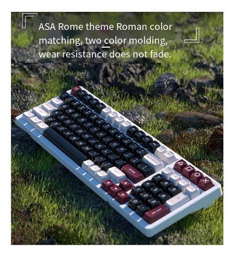 148 Teclas Keycap Pbt Key Caps Teclado Mecânico Para Jogos K