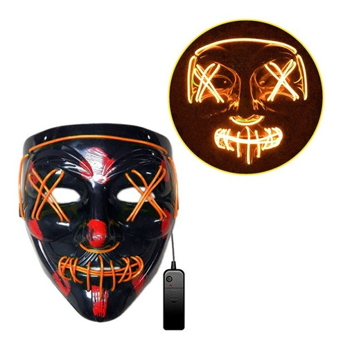 Mascaras Para Tu Disfraz Halloween Con Luz Anonymus