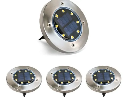 comprar Lampara Solar Spot Light Impermeable  Piso Exteriores