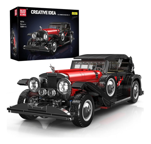 Bloques De Construcción Tecnología Coche Clásico Modelo