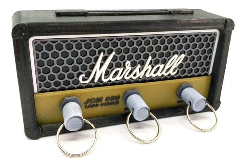 Porta Llaves Marshall 3 Llaveros Único Modelo