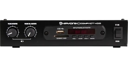 Amplificador Potencia Hayonik Compact 400 40w