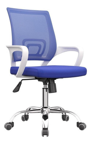 Silla De Escritorio Bonno Atlantis Azul