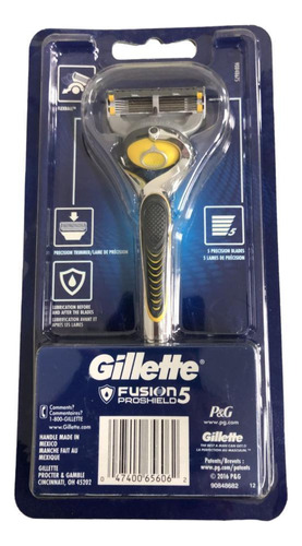 Carga Para Lâmina De Barbear Gillette Gillette Proglide Fushion5 Aparelho De Barbear Com 1 Recarga Proglide 1 U