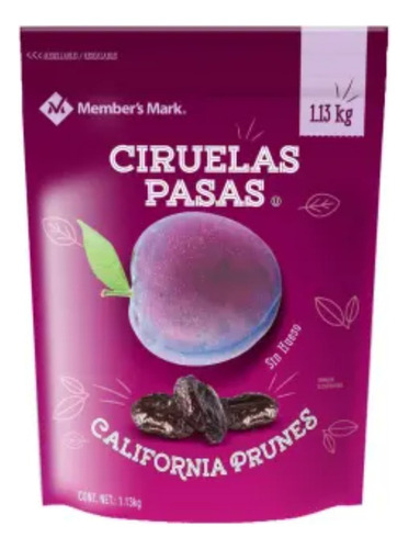 Ciruelas Pasas Member's Mark 1.13 Kg