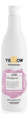 Shampo Liss Yellow 500ml Keratin Anti Frizz Liso Perfecto