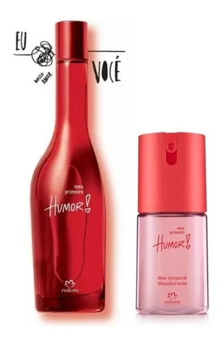 Perfume Meu Primeiro Humor 75ml Natura Original Set 2 Pzas