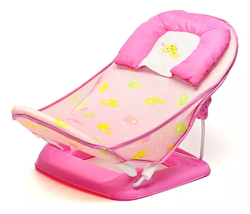 Asiento de baño para bebé, asiento de bañera para bebé, silla de ducha para  bebé, Asiento de baño antideslizante con respaldo - AliExpress