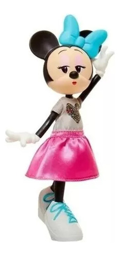 Minnie Mouse Muñeca Articulada 23 Cm Original Disney 