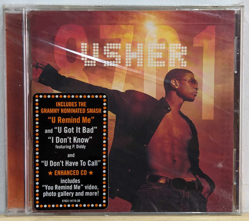 Usher 8701 / Cd Nuevo Sellado De Fabrica