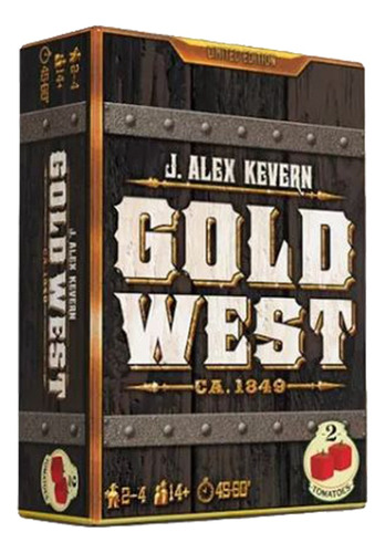 Gold West - Juego De Mesa En Español - 2 Tomatoes