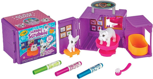 Crayola Scribble Scrubbie Tattoo Shop/ Pinte E Limpe Os Pets