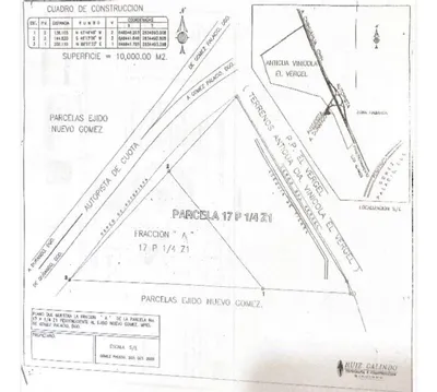 Terreno en venta