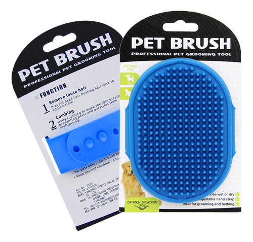 ..cepillo De Baño Verde For Mascotas, Cepillo De Limpieza P
