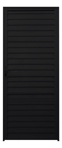 Porta De Alumínio Palheta 210x76cm Fortline Atlântica